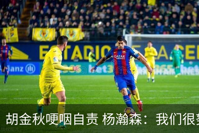 胡金秋哽咽自责 杨瀚森：我们很努力 我爱我的球迷